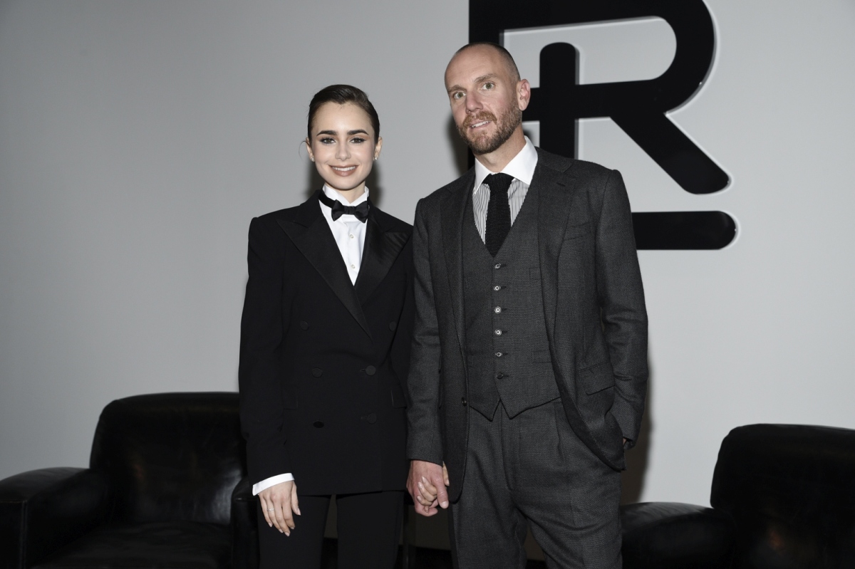 Lily Collins a jej manžel Charlie McDowell