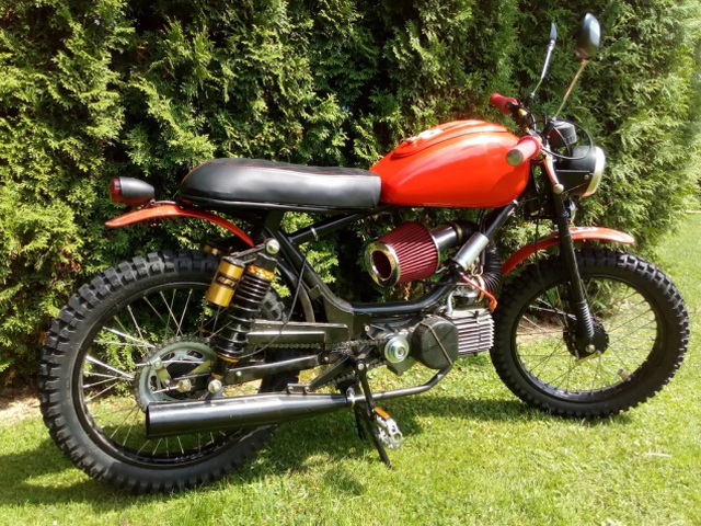 Jawa 210 - Babeta ako scrambler