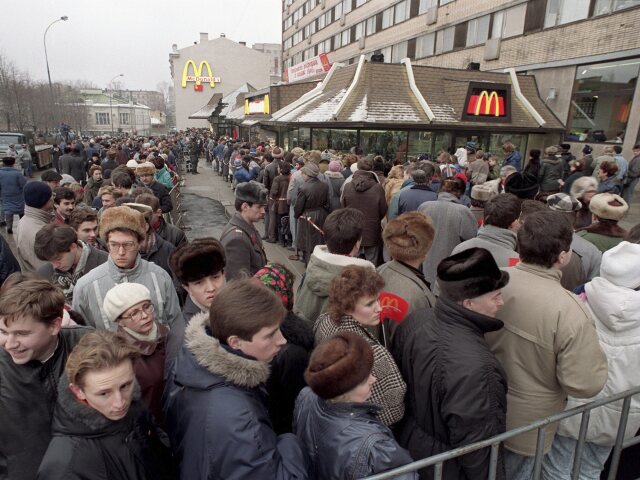 Rusko Moskva McDonald's