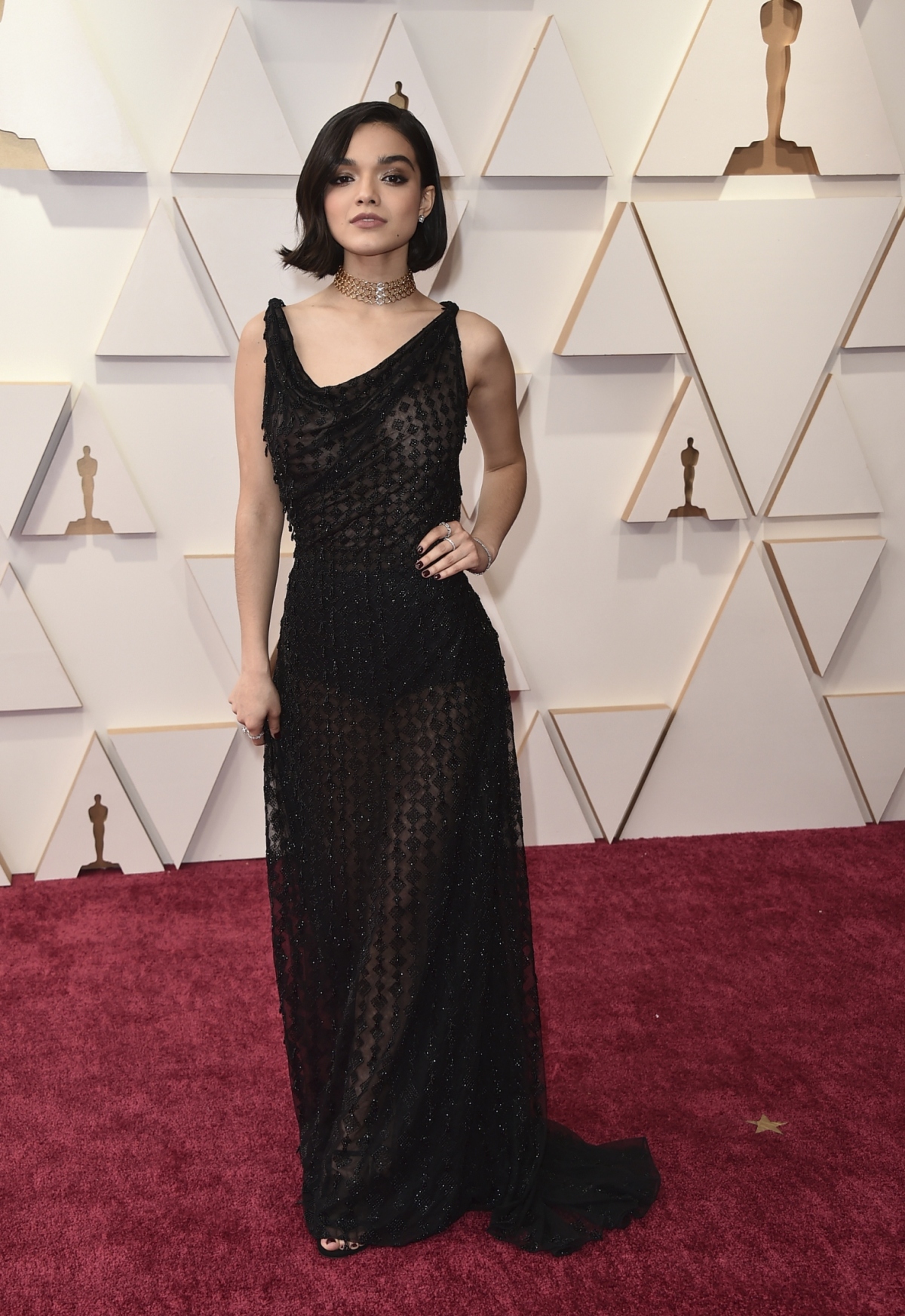 Rachel Zegler v šatách z kolekcie Christian Dior Haute Couture.