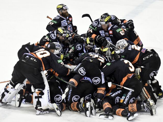 SR Hokej TEL Play Off Štvrťfinále Zápas Šiesty KEX
