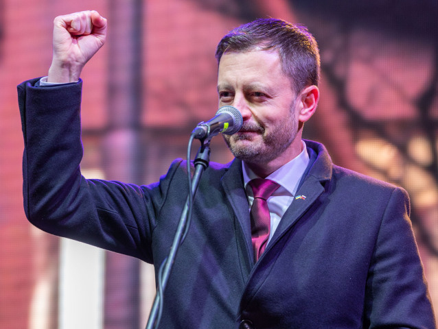 zhromaždenie na podporu Ukrajiny, Eduard Heger