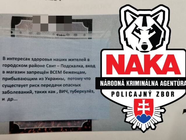 NAKA oznam