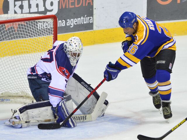 SR hokej Demitra exhibícia Slovak Stars St. Louis Alumni BAX