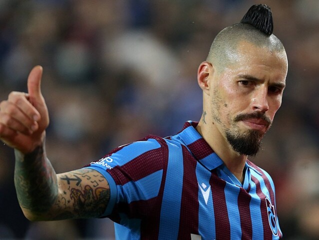 Marek Hamšík v drese Trabzonsporu.