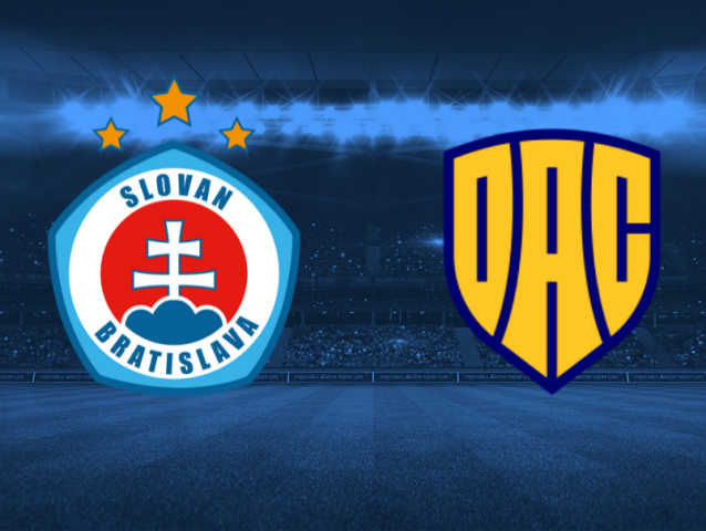 ŠK Slovan vs DAC Dunajská Streda.