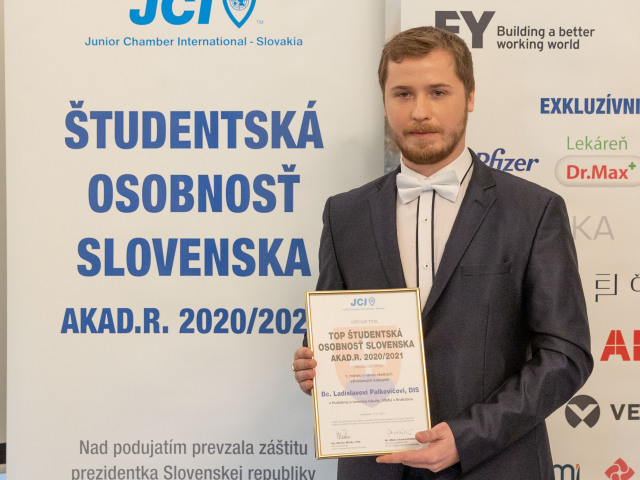 Ladislav Palkovič, Študentská osobnosť Slovenska