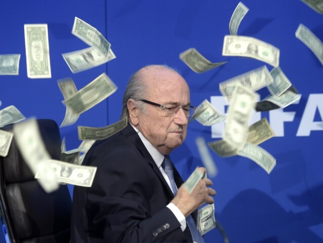 Bývalý dlhoročný prezident FIFA Sepp Blatter.