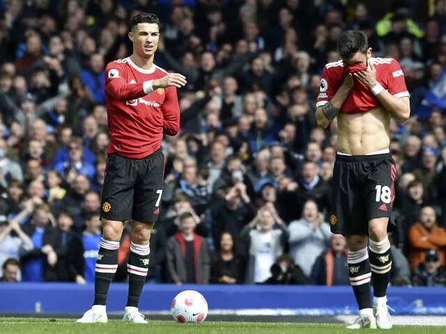 Anglicko Futbal Premier League 32. kolo Ronaldo