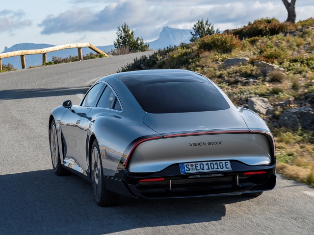 Mercedes-Benz EQXX - rekordná jazda 2022