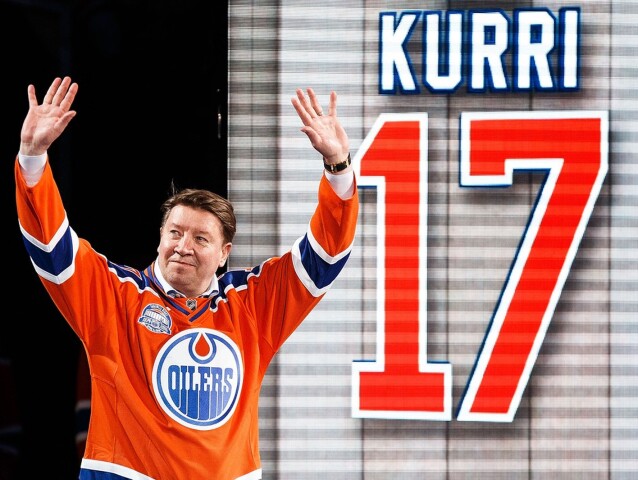 Jari Kurri je legendou Edmontonu Oilers.