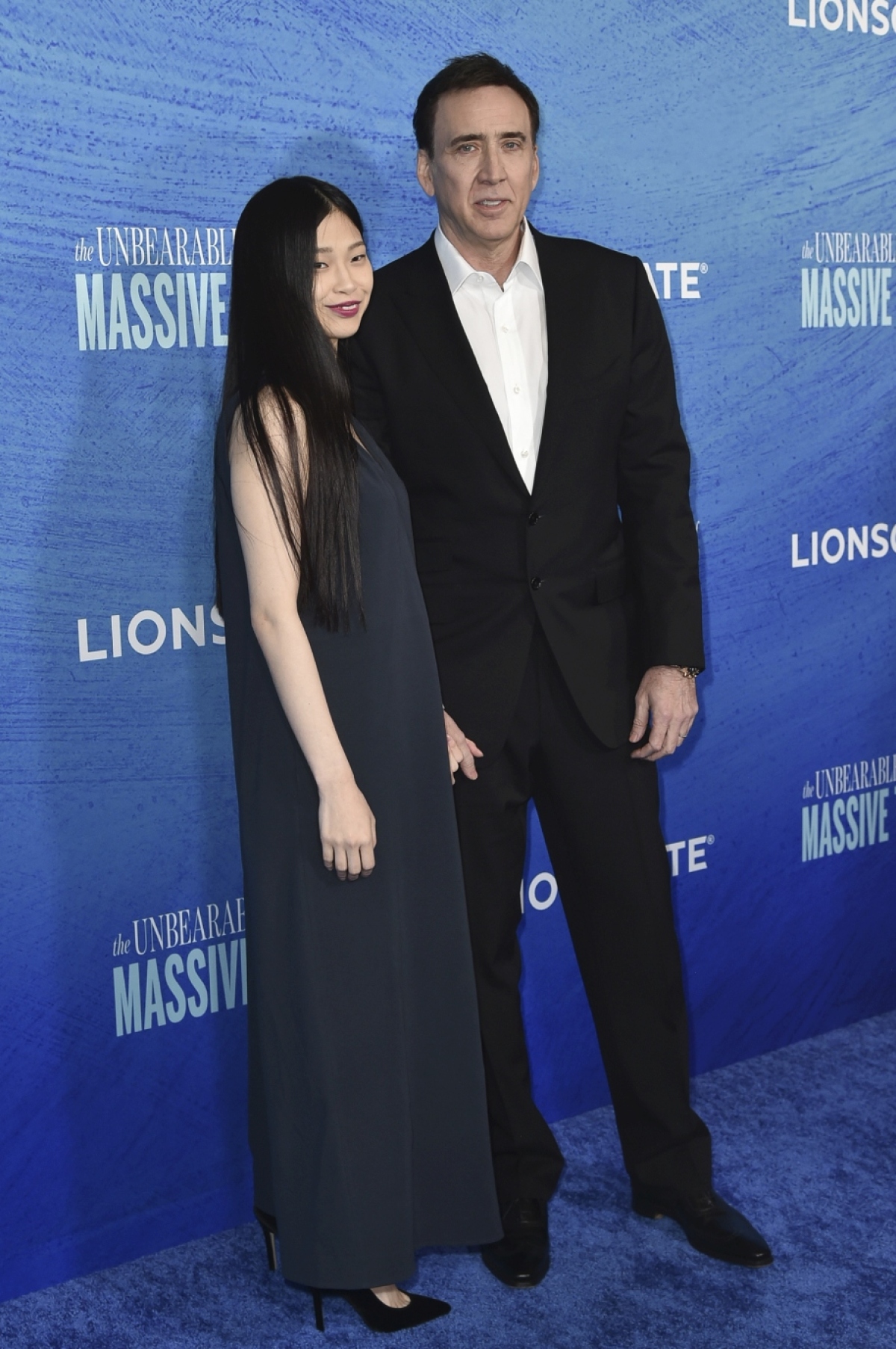 Nicolas Cage a jeho tehotná manželka Riko Shibata
