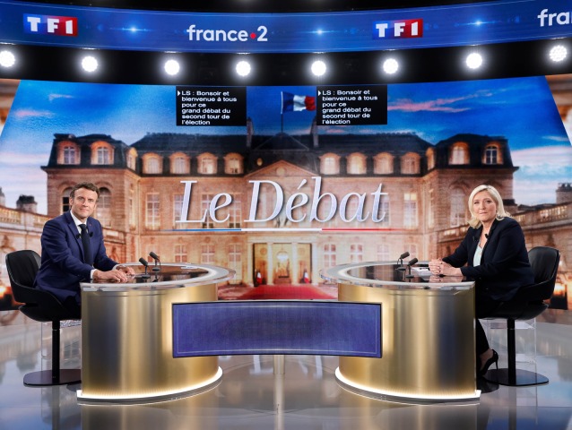 macron, le pen