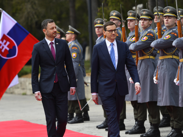 SR Poľsko vláda predstavitelia Heger Morawiecki POX