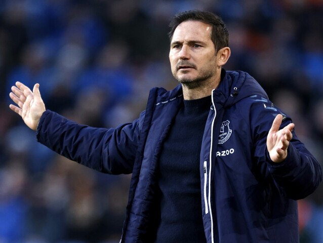 Tréner FC Everton Frank Lampard.