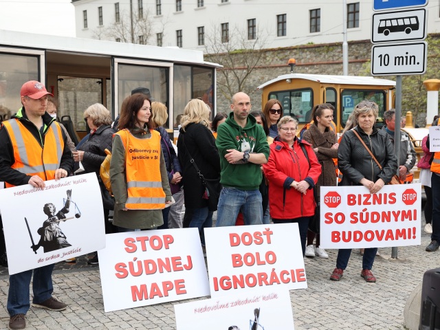 protest súdna mapa