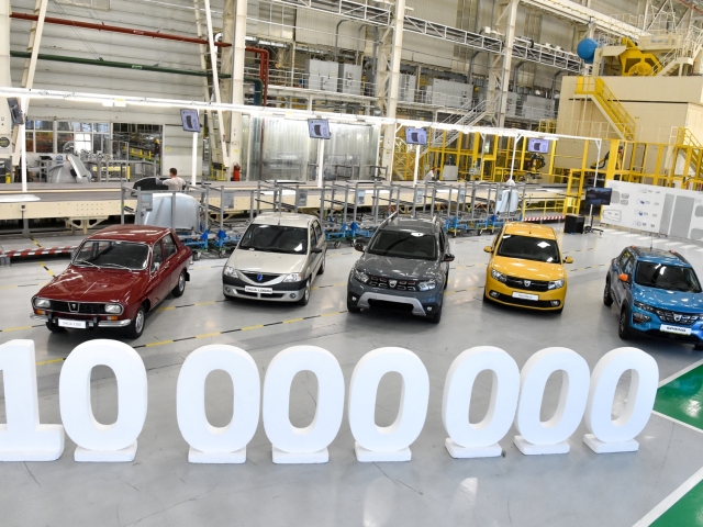 Dacia - 10 miliónov áut