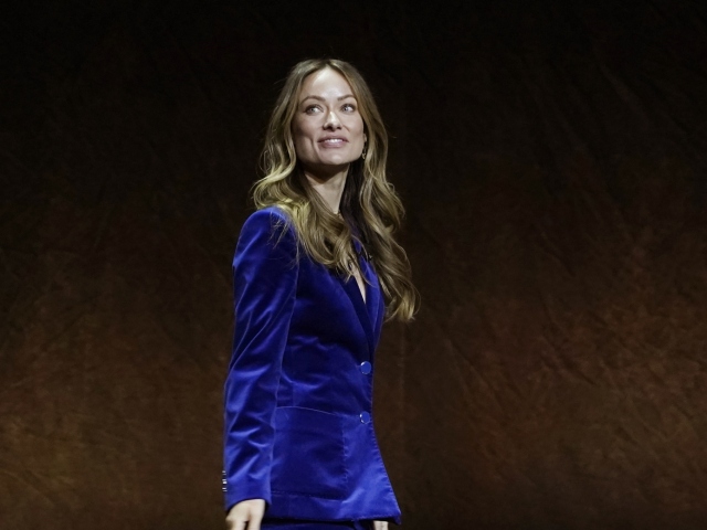Herečka Olivia Wilde predstavila koncom apríla svoj film Don't Worry Darling na podujatí CinemaCon.