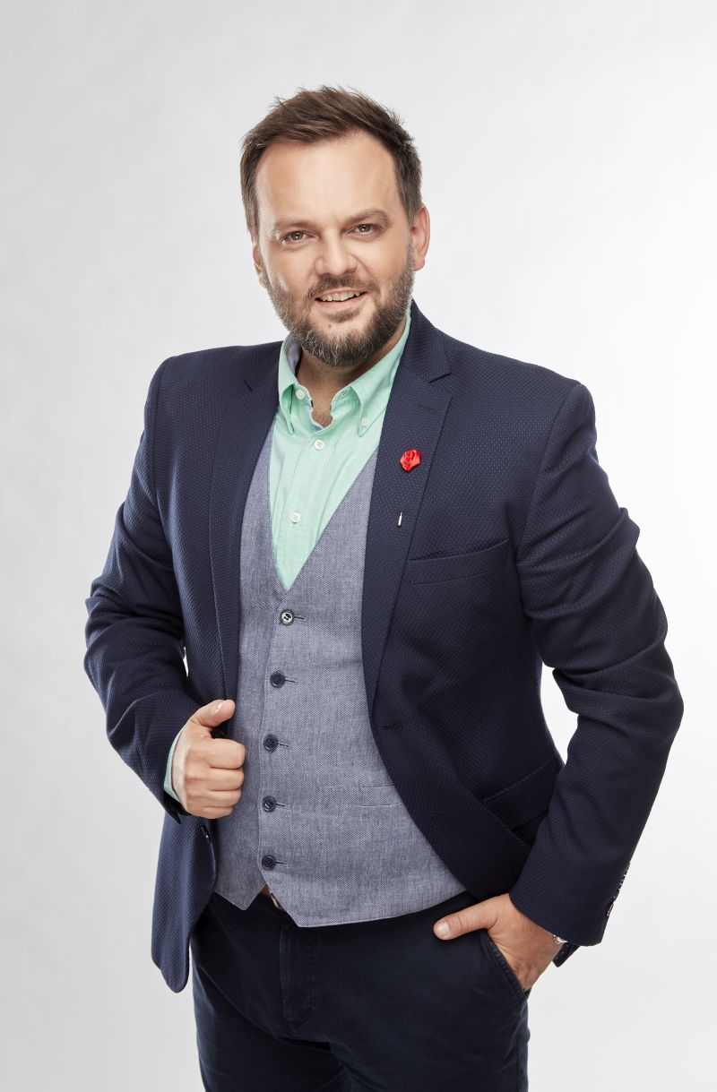 Moderátor Milan „Junior“ Zimnýkoval.