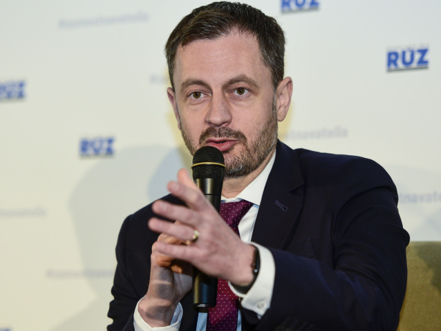 EKO SR Bratislava vláda zamestnávatelia únia RÚZ snem Heger premiér