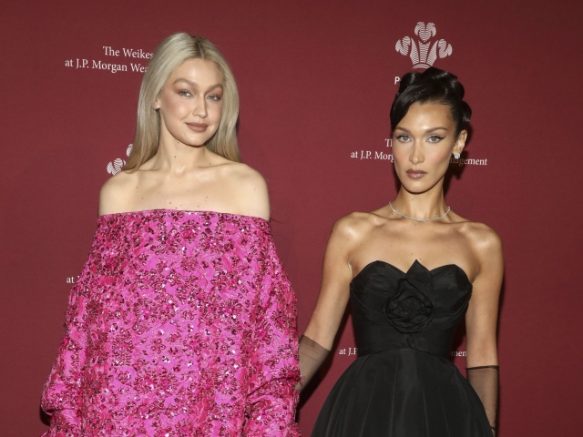 Gigi Hadid (Vľavo) a Bella Hadid