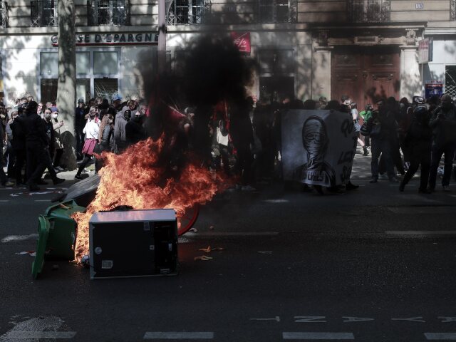 Francúzsko sviatok práce 1 máj protesty Paríž