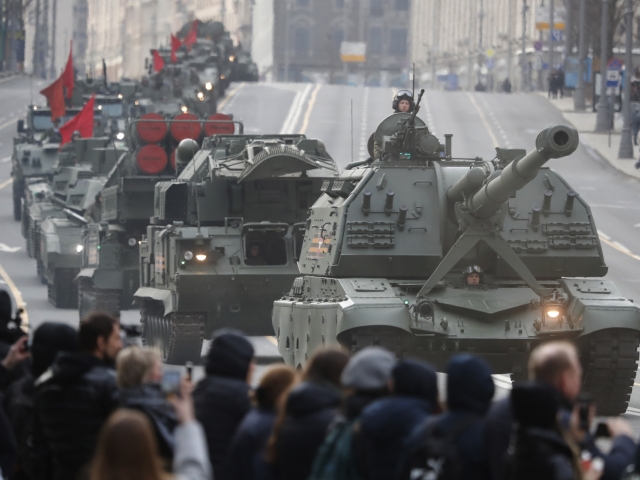 Russia Parade Rehearsal