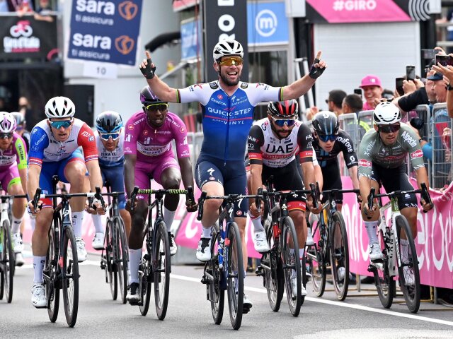 Maďarsko šport cyklistika Giro 3. etapa Cavendish