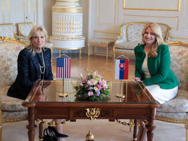 Zuzana Čaputová /Jill Bidenová /