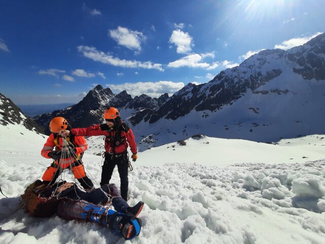 Baranie rohy, Tatry, záchrana