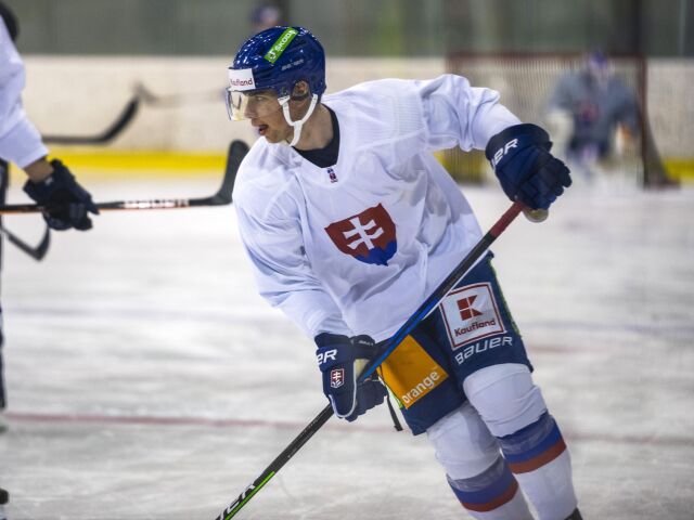 SR Fínsko MS2022 Hokej tréning BAX