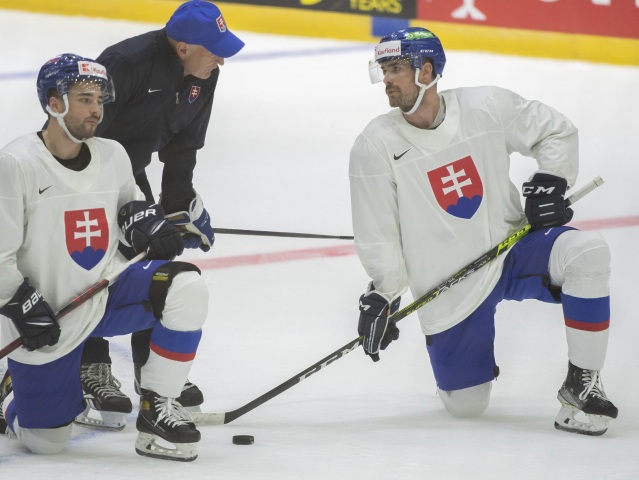Fínsko MS2022 Hokej A Slovensko tréning