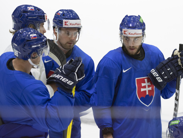 Fínsko MS2022 Hokej A Slovensko tréning
