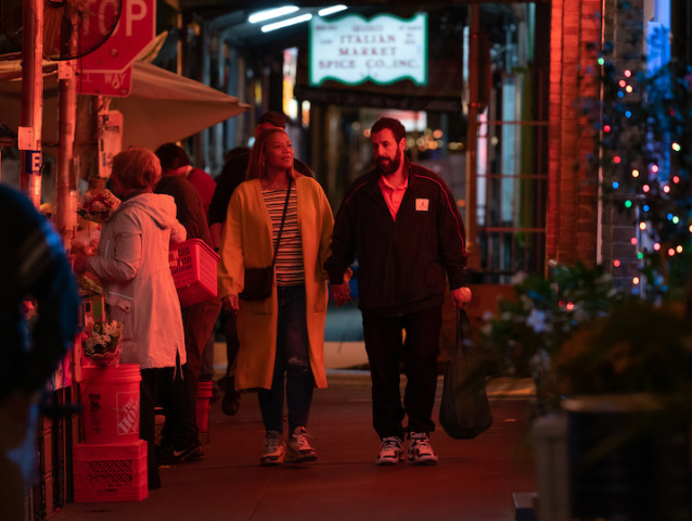 Hustle, Queen Latifah, Adam Sandler