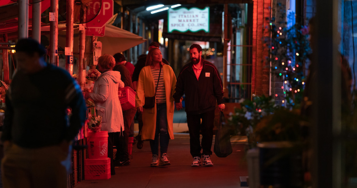 Hustle, Queen Latifah, Adam Sandler