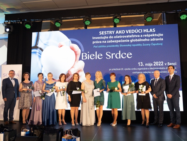 biele srdce 2022