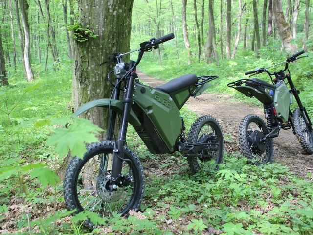 Eleek Atom Military - elektrická motorka pre armádu