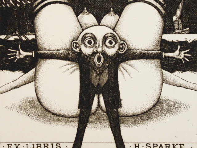 Ex libris H. Sparke