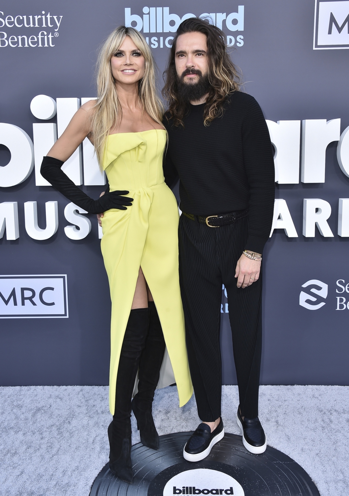 Televízna osobnosť Heidi Klum a jej manžel Tom Kaulitz.