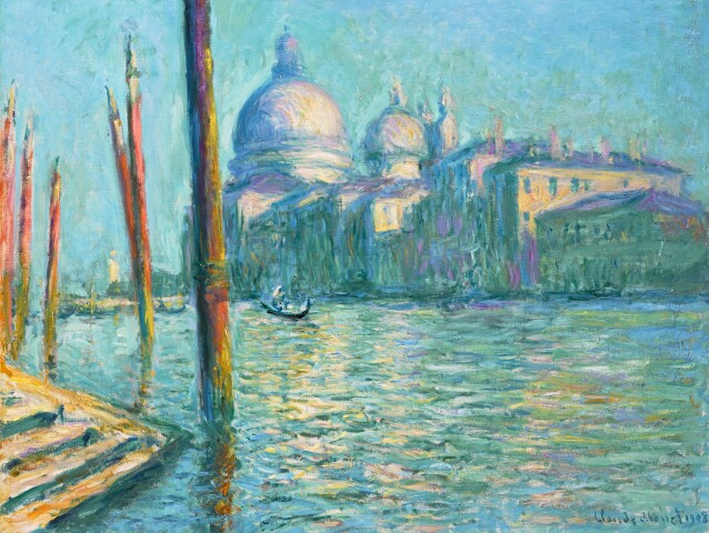 Claude Monet Le Grand Canal et Santa Maria della Salute