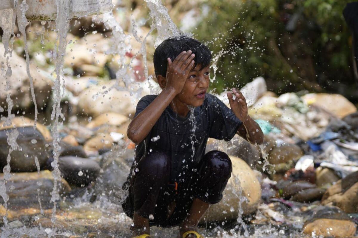 India počasie horúčavy ľudia
