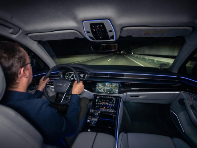 Audi - digitálne svetlá DMG