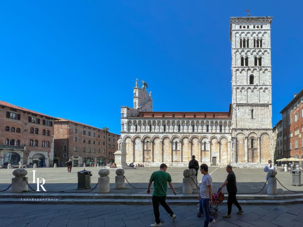 Lucca, Taliansko, kostol San Michele in Foro