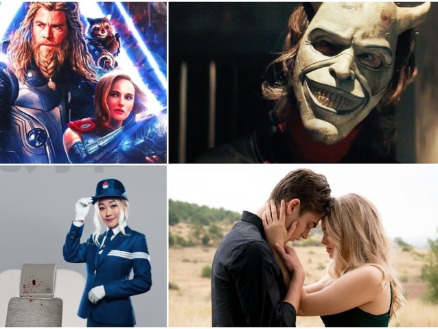filmy leto 2022, kolaz