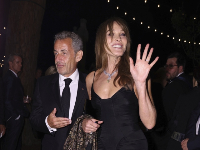 Carla Bruni a Nicolas Sarkozy