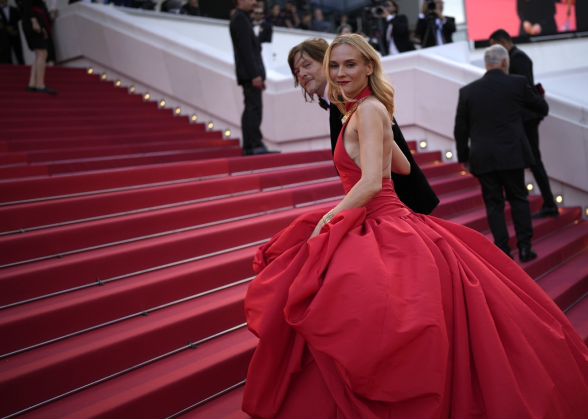 Norman Reedus a jeho životná partnerka - herečka Diane Kruger