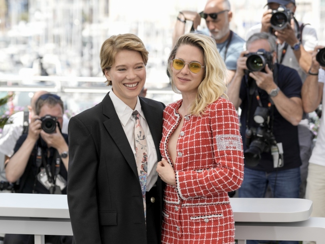 Lea Seydoux (vľavo) a Kristen Stewart