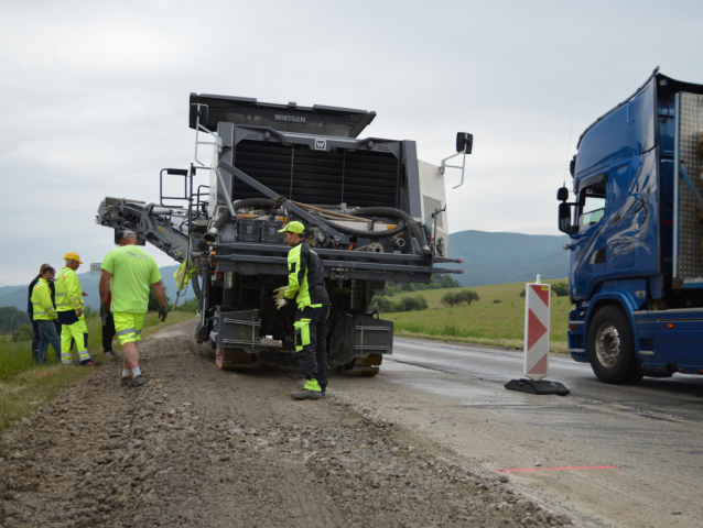 Rekonštrukcia cesty I/9 pri Trenčíne