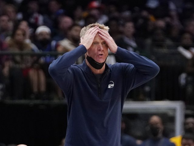Tréner Golden State Warriors Steve Kerr.