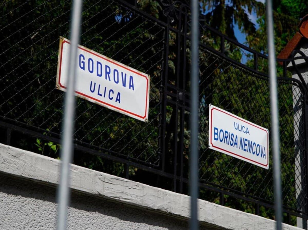 Godrova ulica / Ulica Borisa Nemcova /